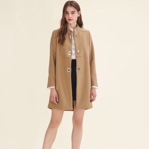 Beautiful Maje Camel coat brand new with tag